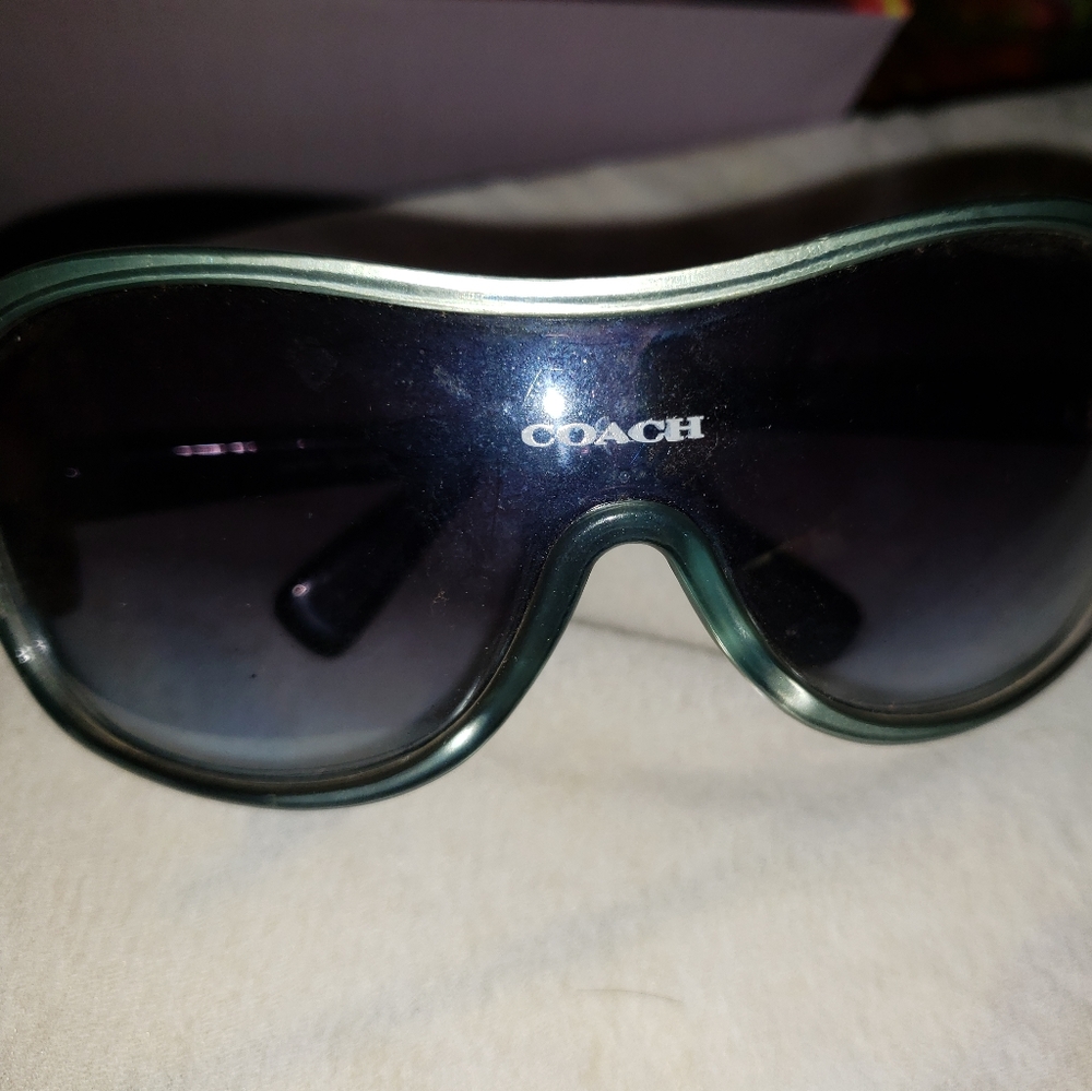 Coach shield sunglasses